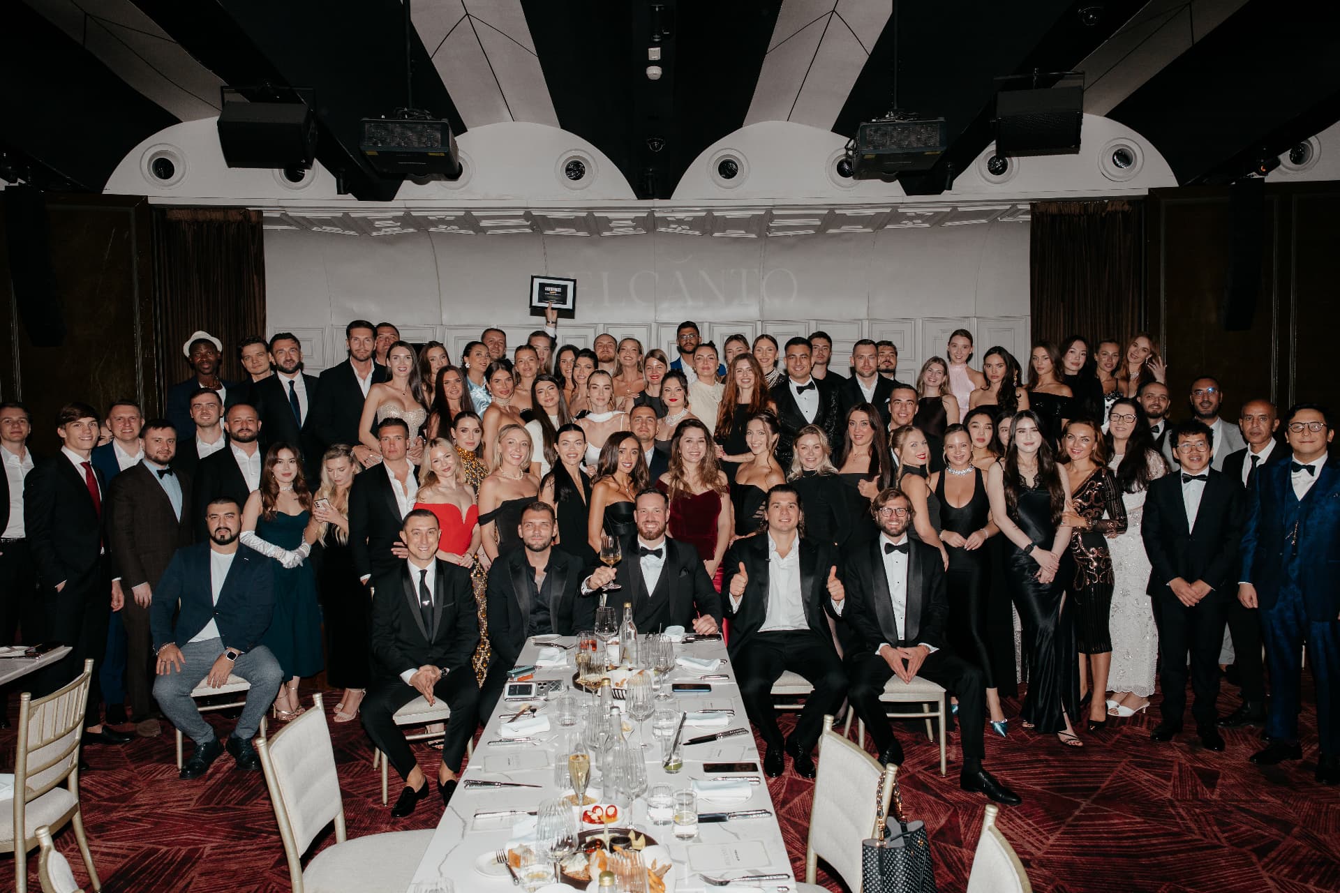 The SPI Dubai team at an annual awards evening