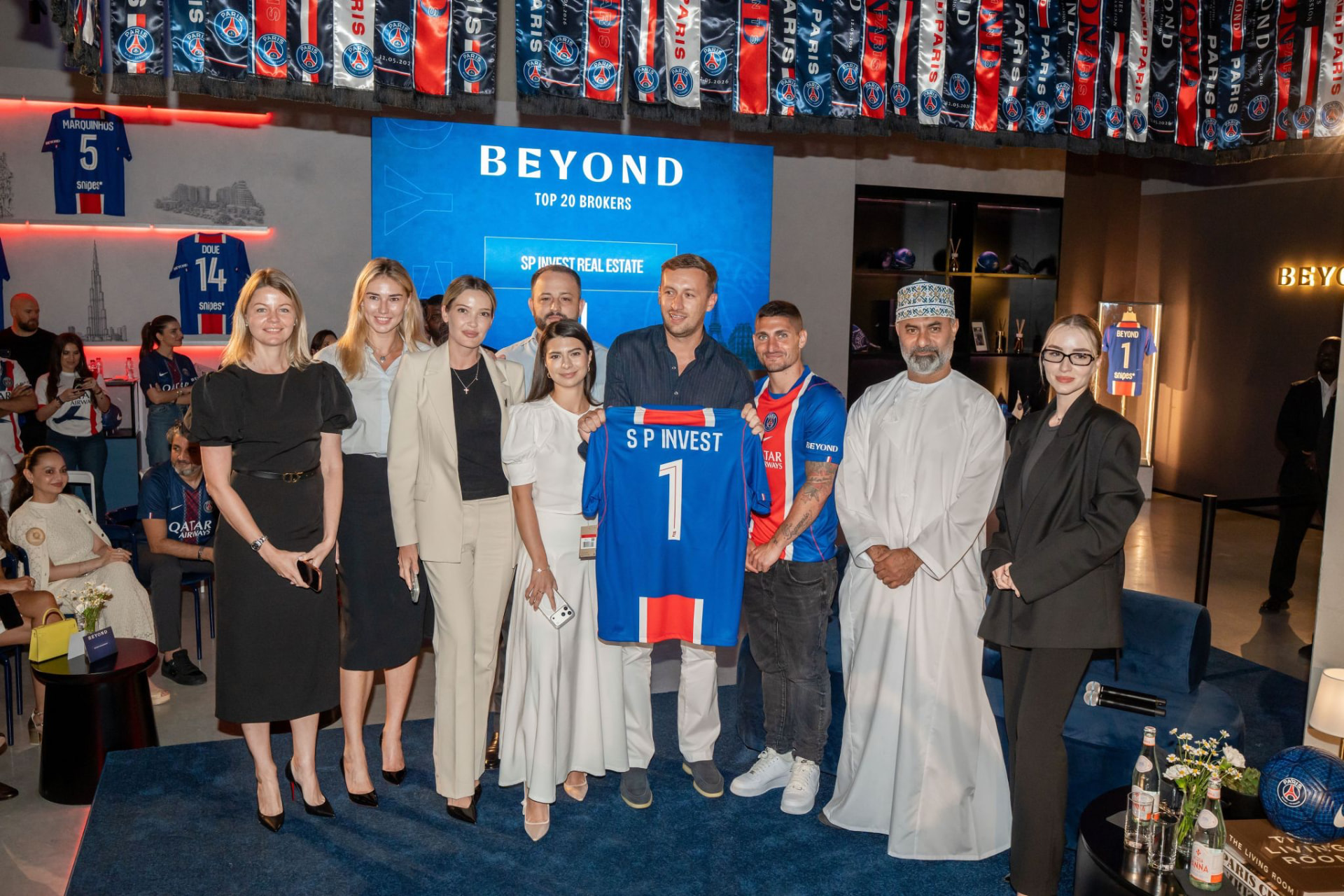 فريق SPI Dubai في حفل جوائز BEYOND Top 20 Brokers