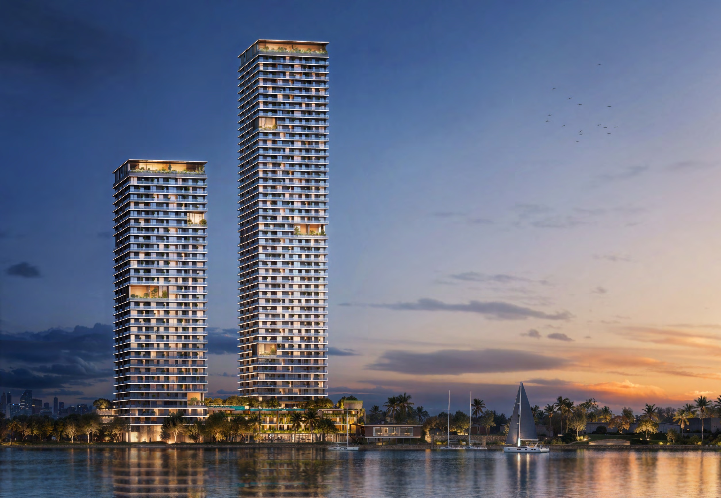 Новый уровень роскоши: 36-этажный комплекс Sensia в Dubai Maritime City