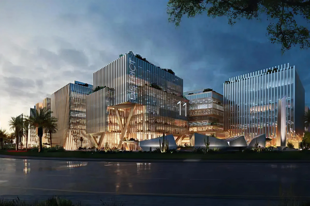 В Sharjah представлен District 11 — первый в ОАЭ AI-спроектированный “умный рабочий курорт»